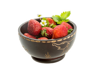 Ripe strawberry