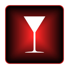 Martini glass icon