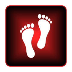 Foot print icon