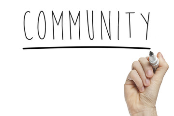 Hand writing community