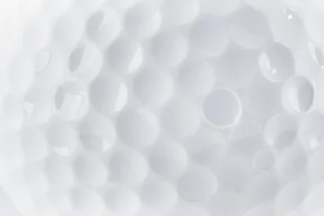 Foto auf Acrylglas Ballsport Nahaufnahme einer Golfball-Textur