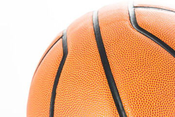 Basketball isolated on a white background