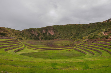 Moray Inca's ruins, Peru