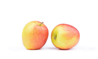 apple on a white background