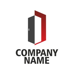 Red logo doors company