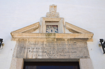 Church of St. Maria della Pietà. San Severo. Puglia. Italy.