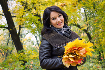 girl in autumn