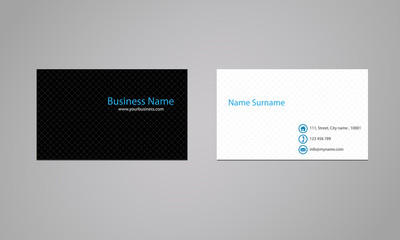 Abstract business cards Design Vector Template