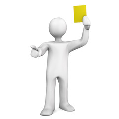 Referee Yellow Card