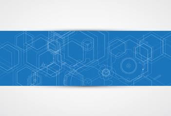 abstract futuristic circuit computer internet technology board b