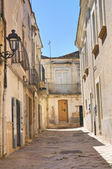 Alleyway. San Severo. Puglia. Italy.