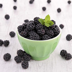 blackberries