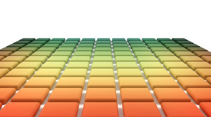 Abstract background spectrum chart