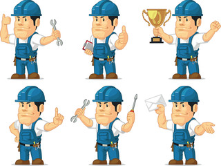 Strong Technician Mascot 3