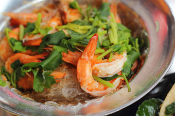 Shrimp bake vermicelli - chinese food