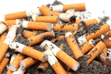 Cigarette butts