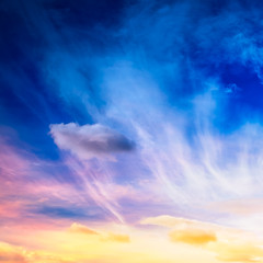 Obraz premium Fantasy sky