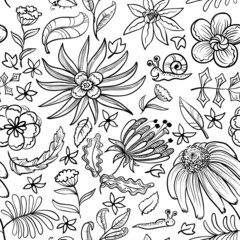 Fototapeta premium doodle seamless