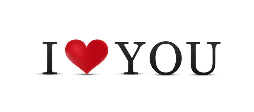 I love you