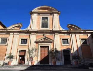 Naklejka premium San Francesco a Ripa in Rome