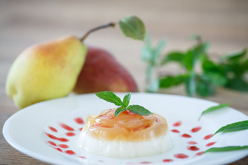 dairy dessert panna cotta