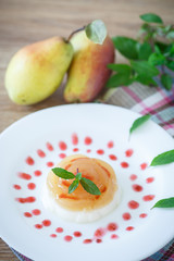 dairy dessert panna cotta