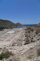 Knidos ancient city in Datca Peninsula, Turkey
