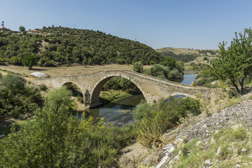 Fototapeta na wymiar Cataltepe Bridge, Usak, Anatolia, aegean Turkey.