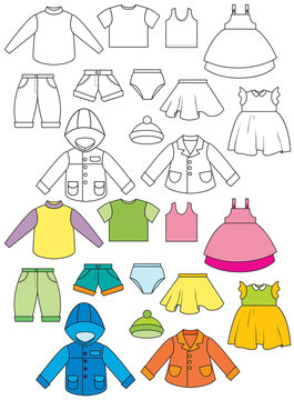 Set of clothing