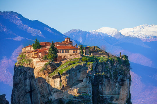 Fototapeta Mountain Monastery of the Holy Trinity