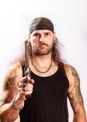 Rocker waffen und gewalt Krieg