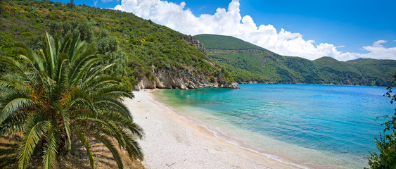 Ag. Giannakis beach near Parga village, Greece.