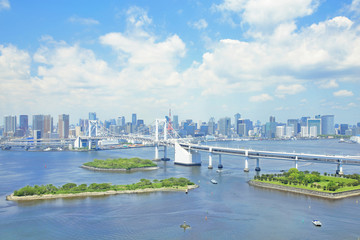 Fototapeta premium お台場からレインボーブリッジ