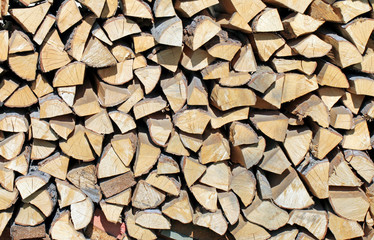 Wood pile