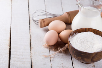 Ingredients for baking