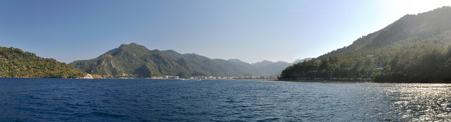 Panorama of Icmelar, Turkey