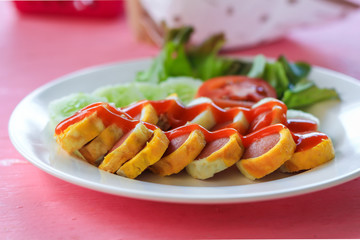 Sausage egg roll