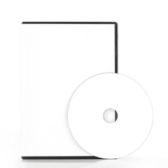 DvD Blank Case With Blank Disk