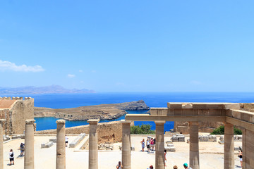 Akropolis von Lindos auf Rhodos