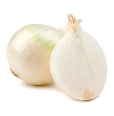 white onion salad isolated - 69723313