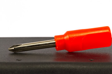 small side of screwdriver