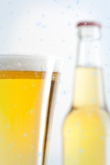 Composite image of night sky