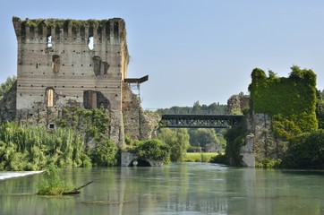 Fortress in Borguetto, Italy