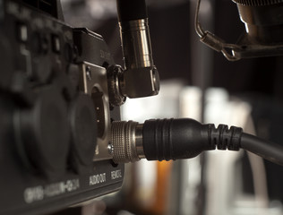 back part of HD camcorder 