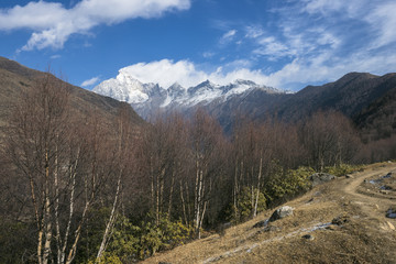 Fototapeta na wymiar landscape tibet