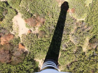 Vista desde arriba del faro
