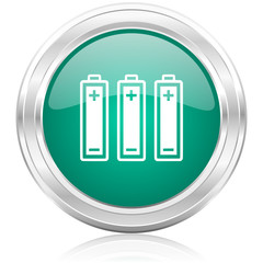 Obraz premium battery internet icon