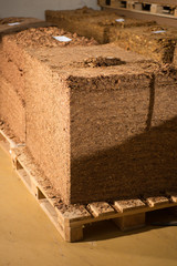 Tobacco in factory warehouse