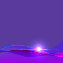 Abstract Wave Background