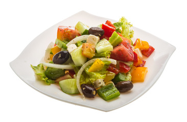 Delicous greek salad